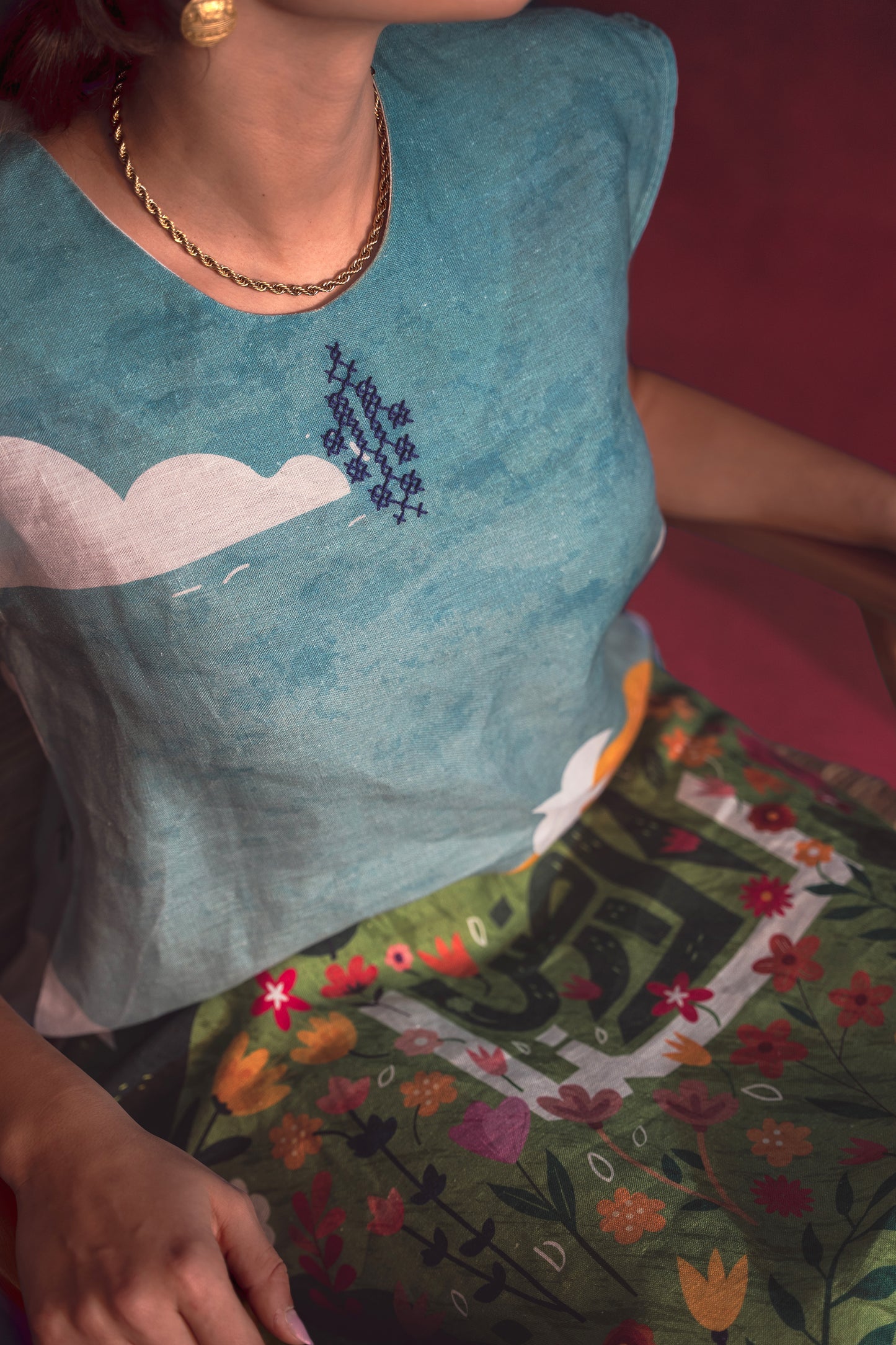 Maxi tunic dress