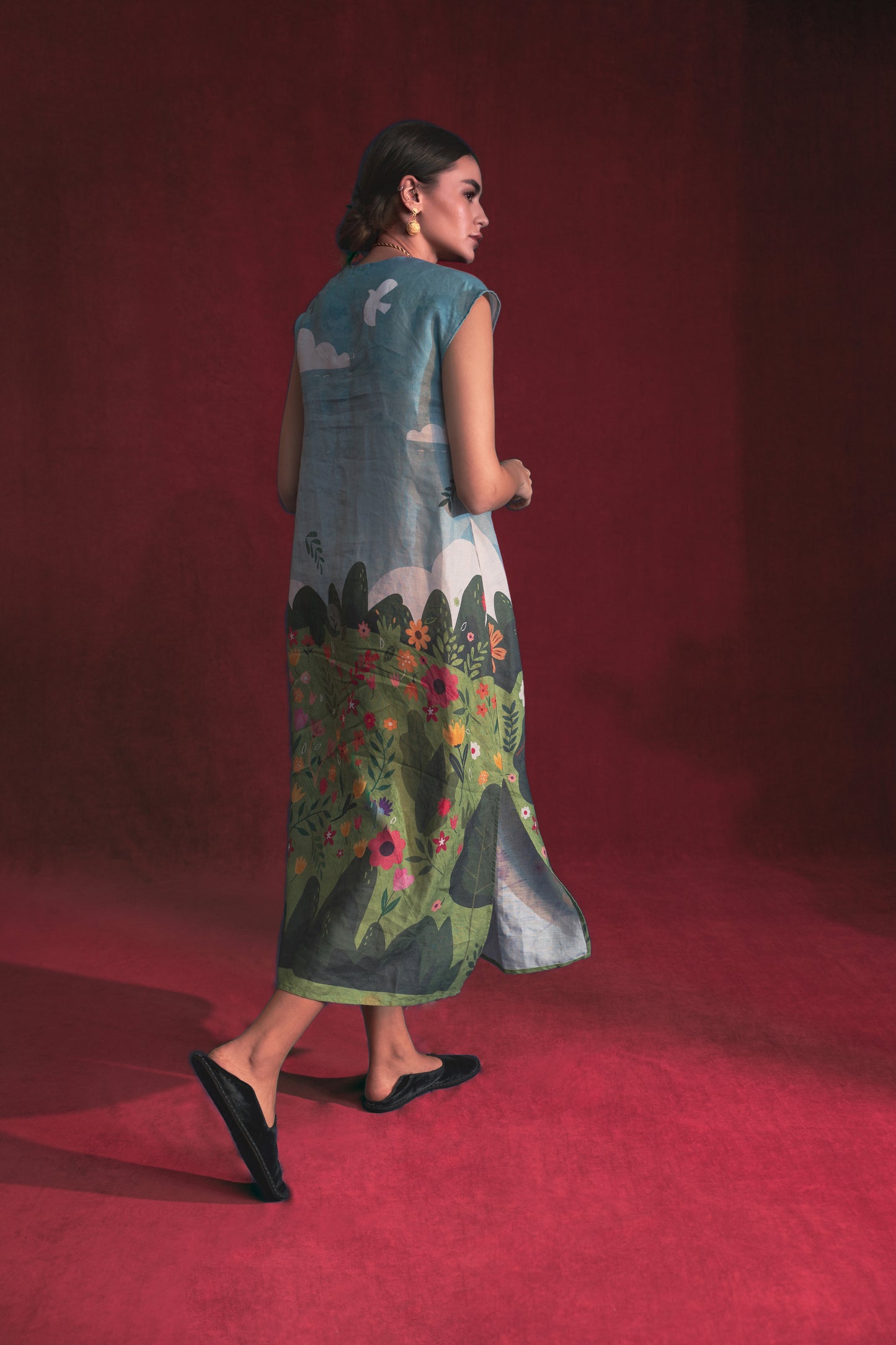 Maxi tunic dress