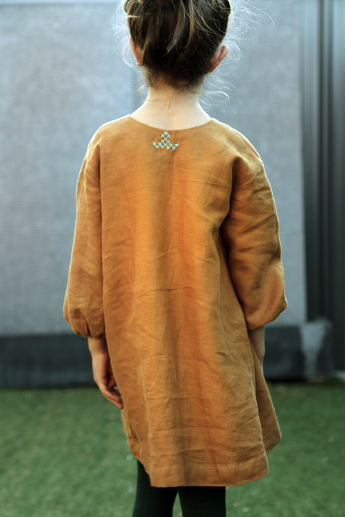 Girls Embroidered Dress